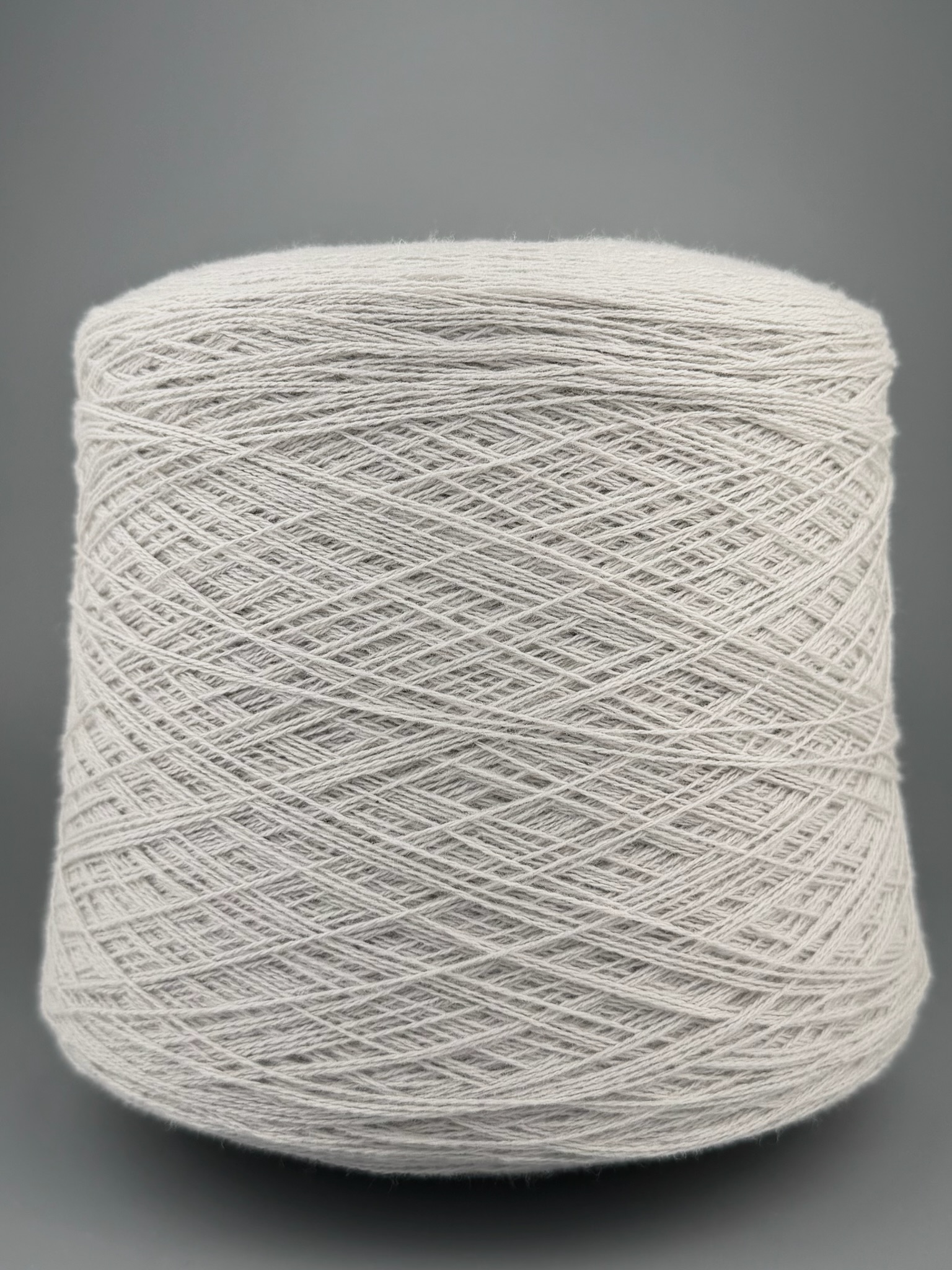 Loro Piana Lana Cash Nm 2/18 – Fil 90% Laine Mérinos 10% Cachemire col. Gris perle photo 2
